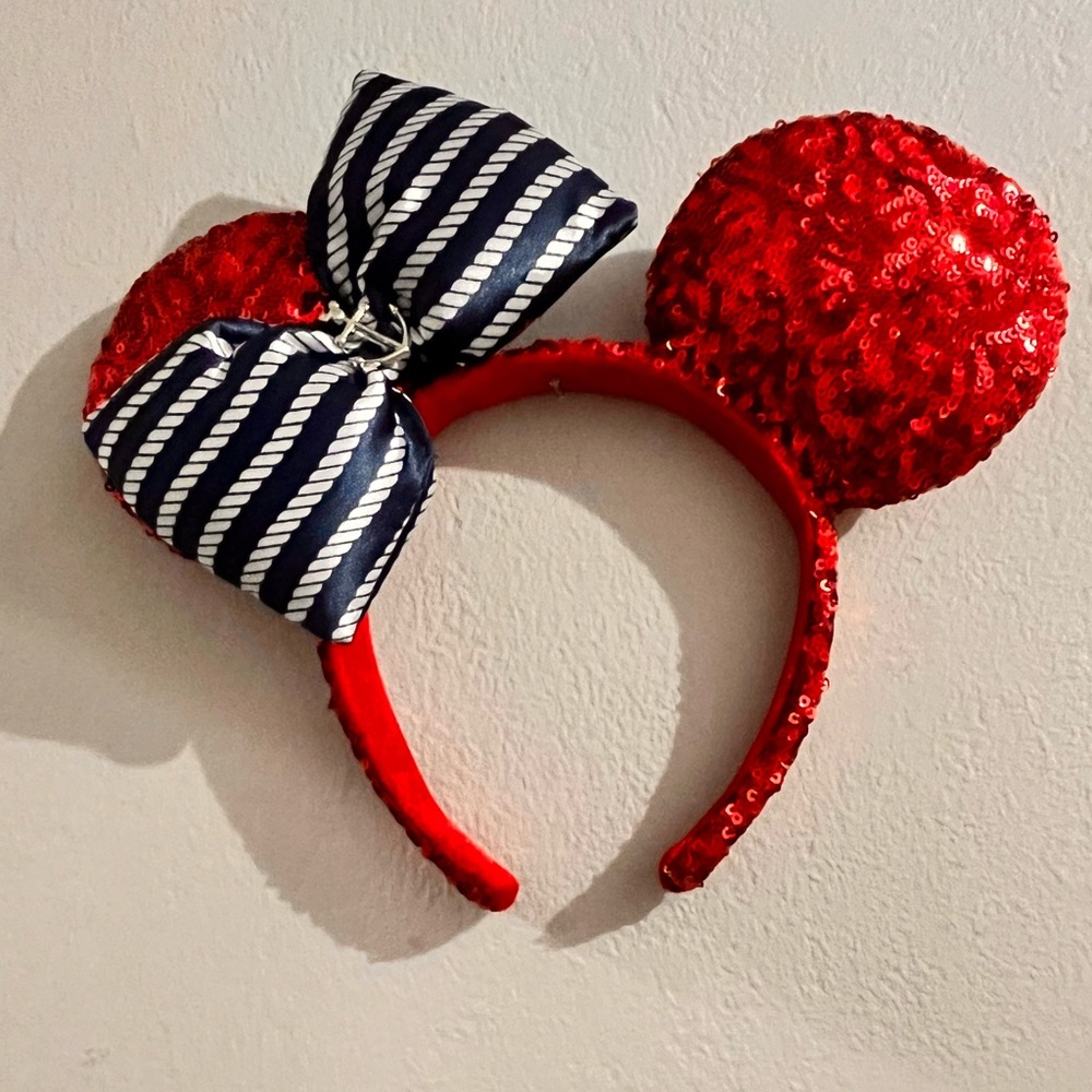 Disney Cruise Line Minnie Ears Bow headband